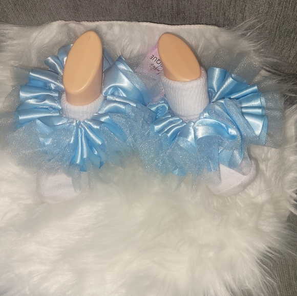 Ruffle socks (detachable anklets) - Picture 2 of 2